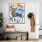 Christmas Paint by Numbers Kit for Adults, Deer Acrylic Oil Paint by Numbers Kits for Adults Beginner Canvas with Paintwork Art Crafts for Home Decor 16x20 inch k3